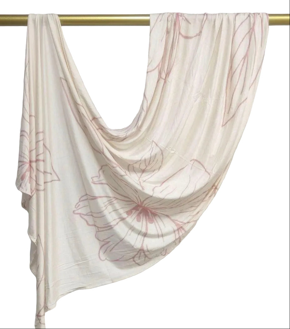 Soft Petal- Print Jersey