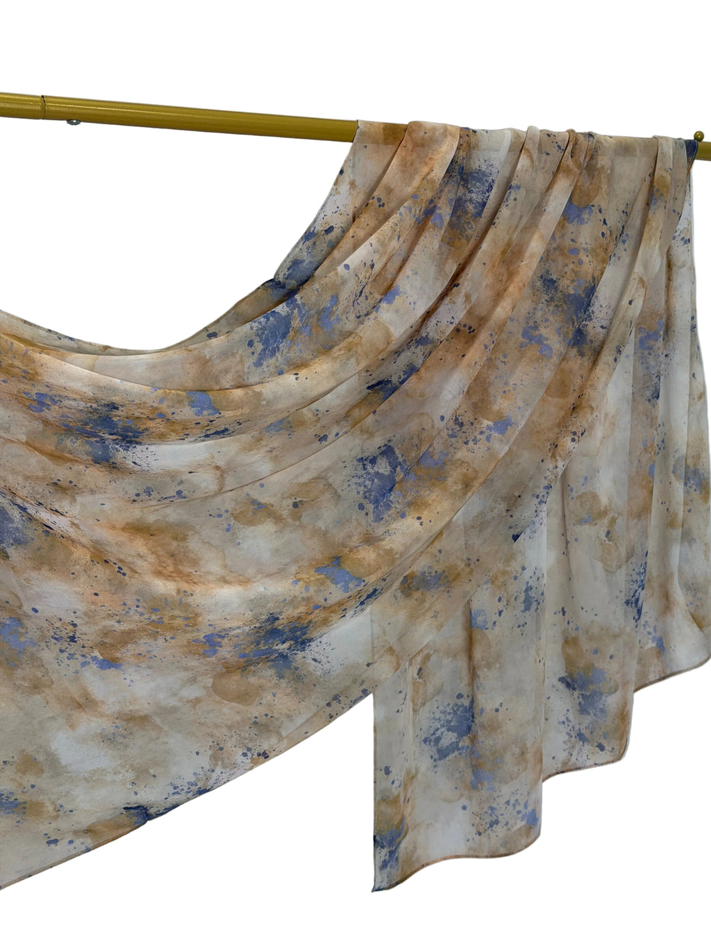 Desert Blue- Print Chiffon