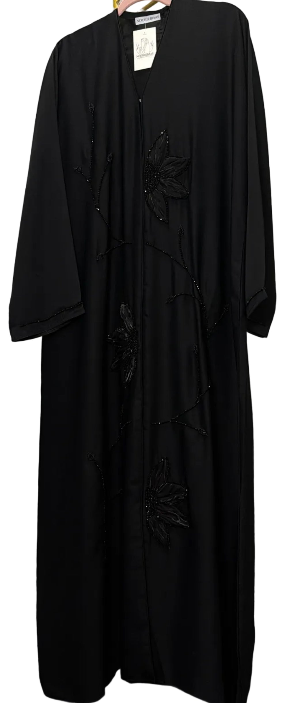 Midnight Bloom Abaya