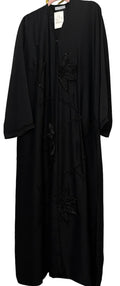 Midnight Bloom Abaya
