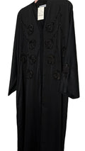 Midnight Petals Abaya