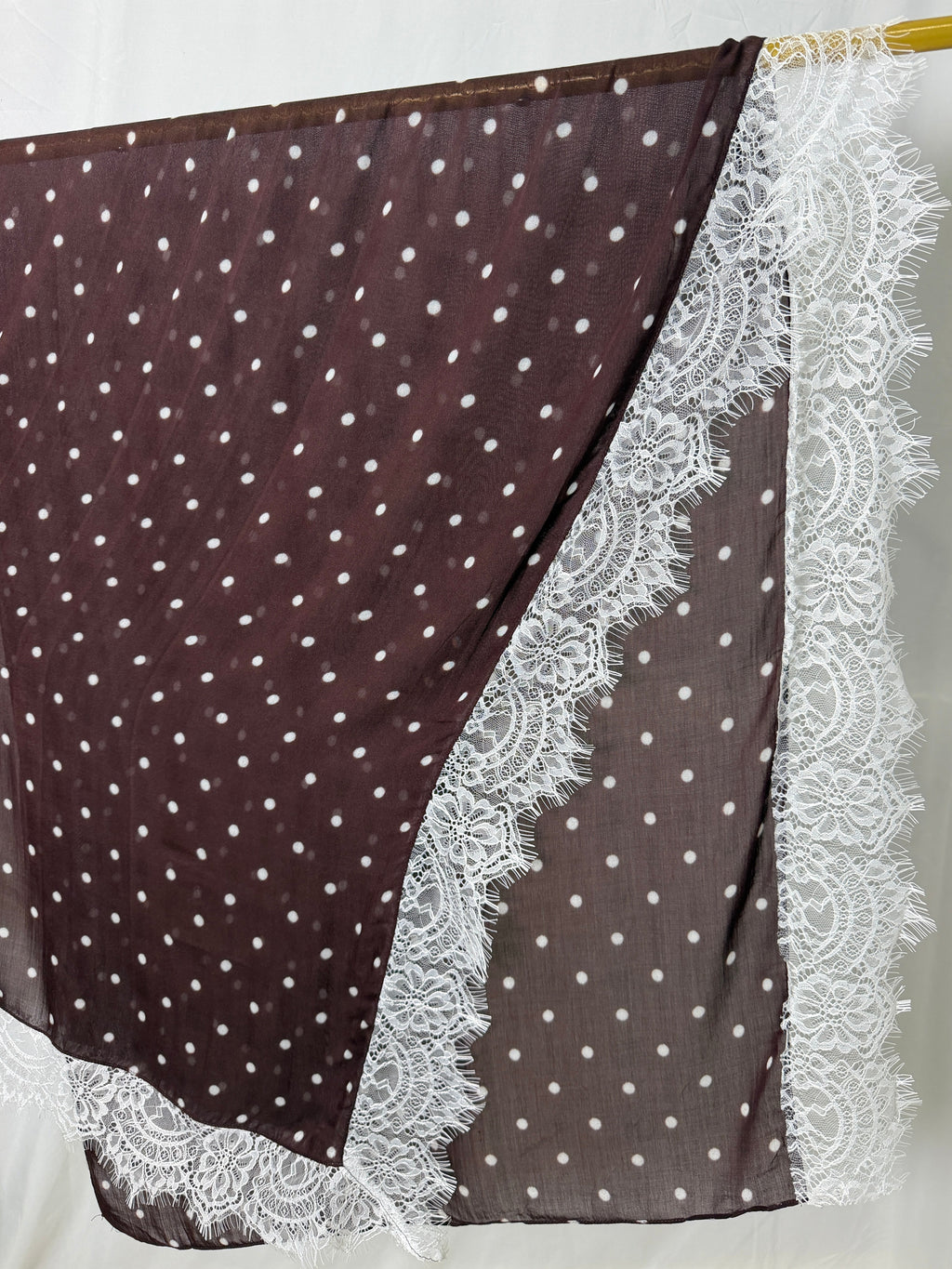 Espresso Lace- Modal Hijab
