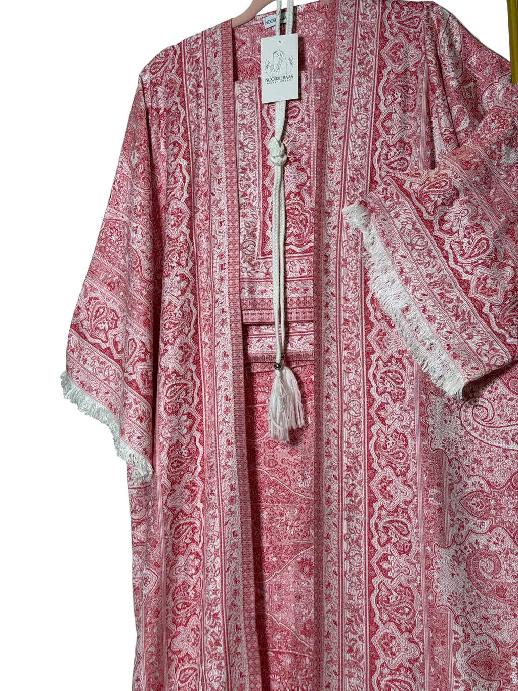 Blush Coral- Pashmina Abaya