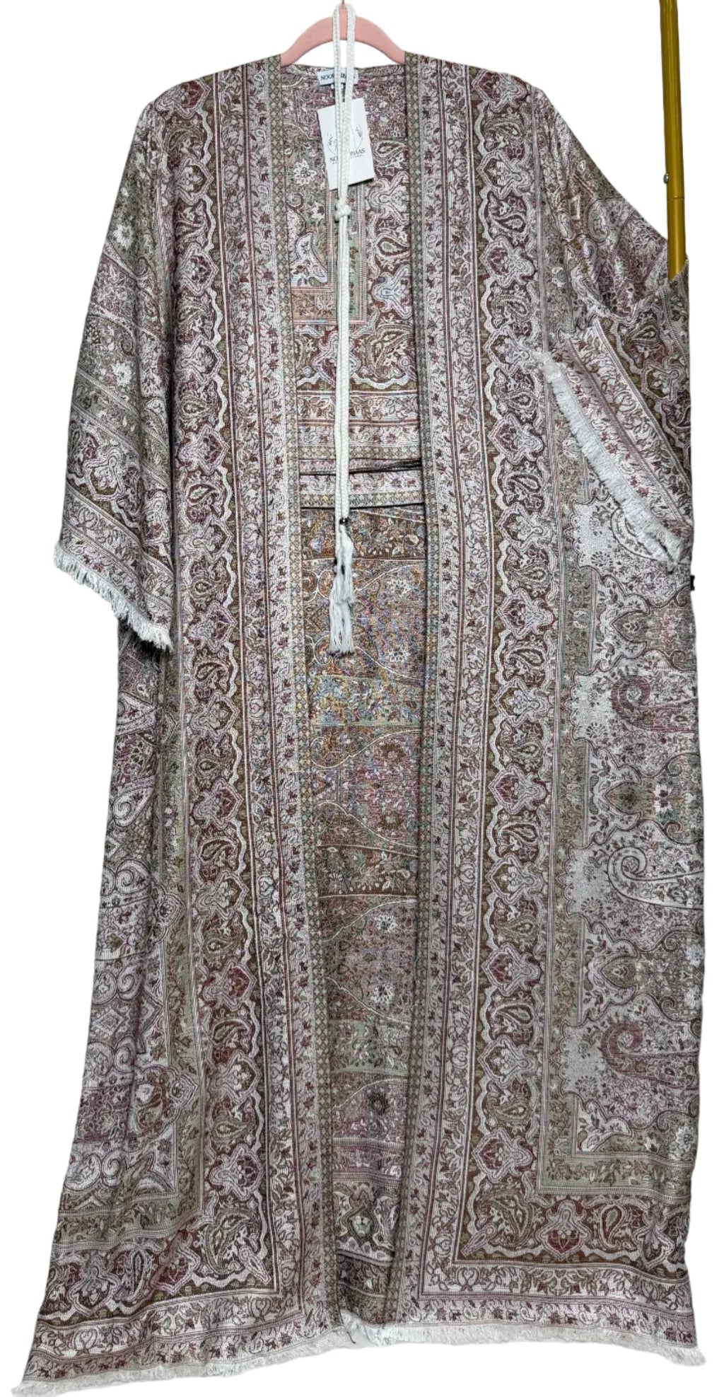 Cocoa- Pashmina Abaya
