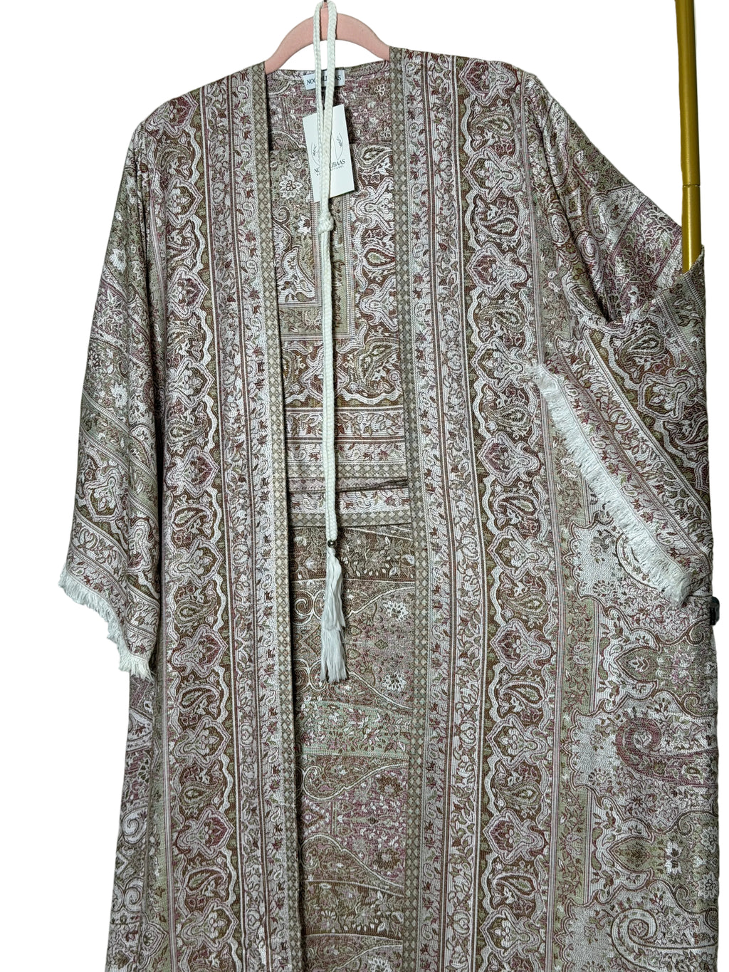 Cocoa- Pashmina Abaya