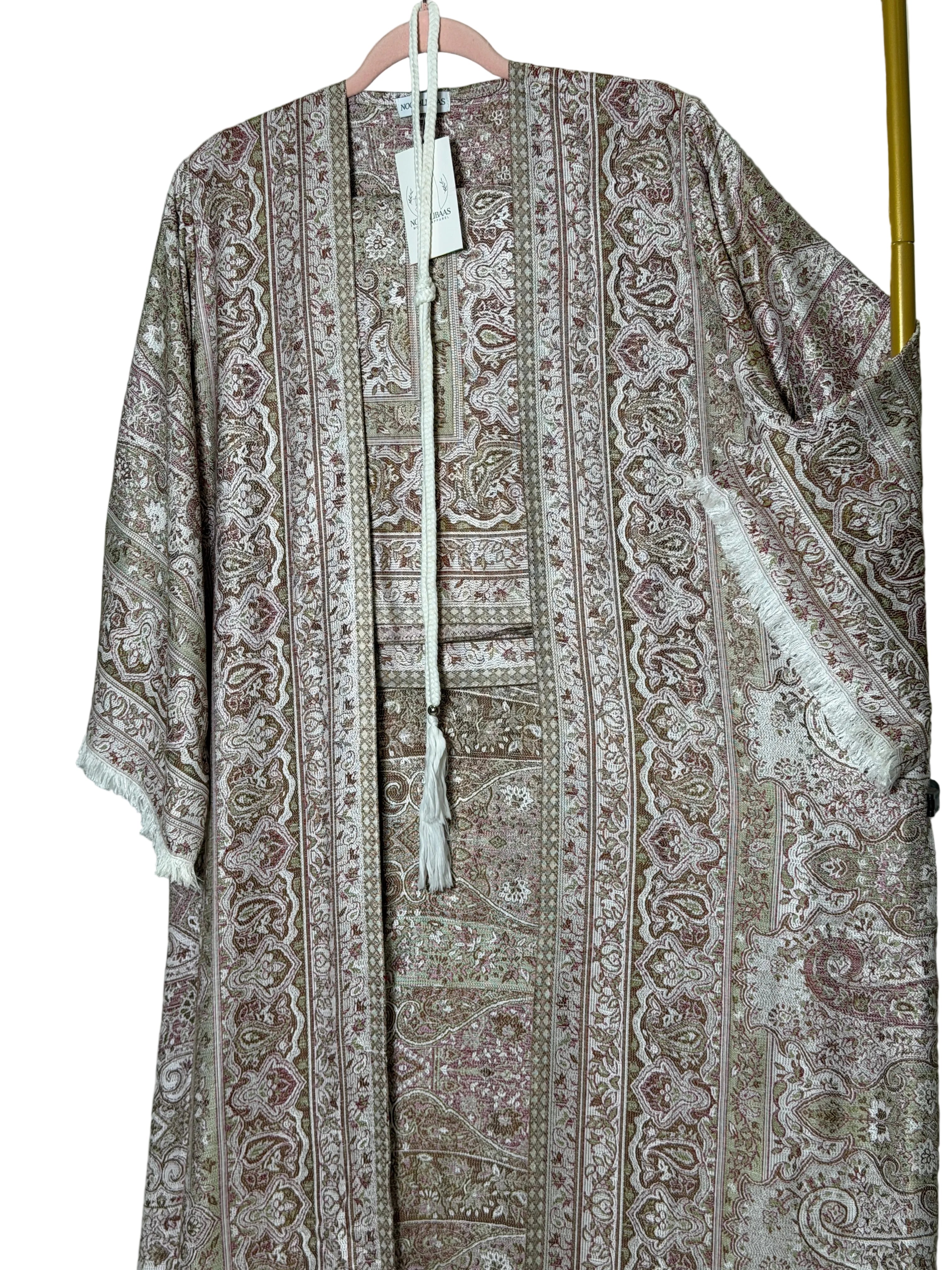 Cocoa- Pashmina Abaya