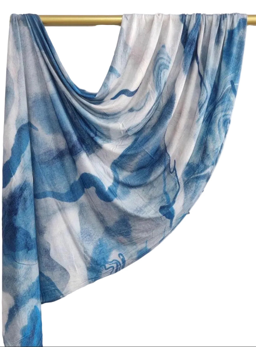 Azure Mist- Print Jersey