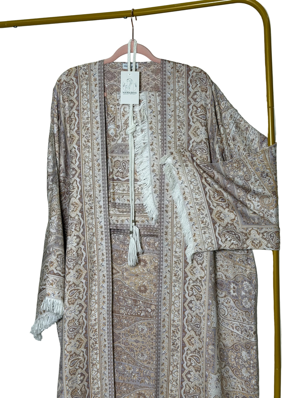 Dusty Taupe- Pashmina Abaya