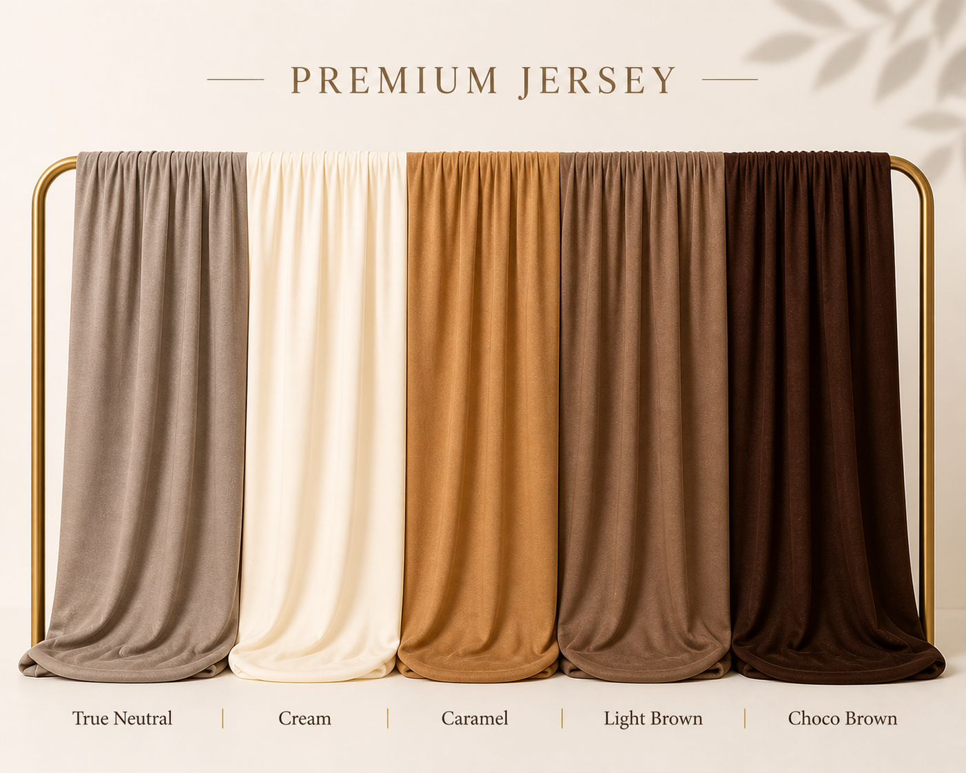 Cozy Browns- Premium Jersey
