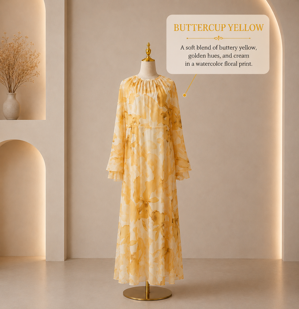 Floral Bloom- Abaya Dress