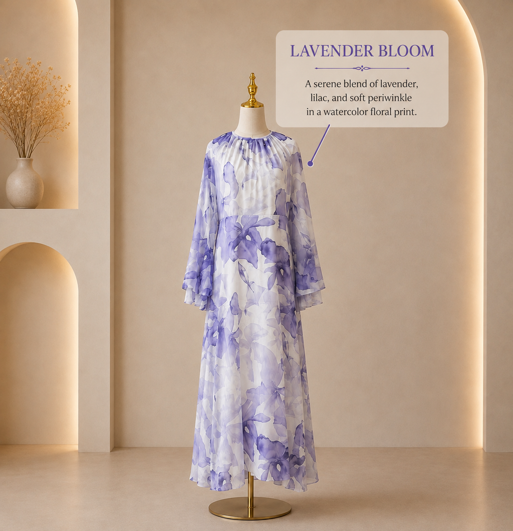 Floral Bloom- Abaya Dress