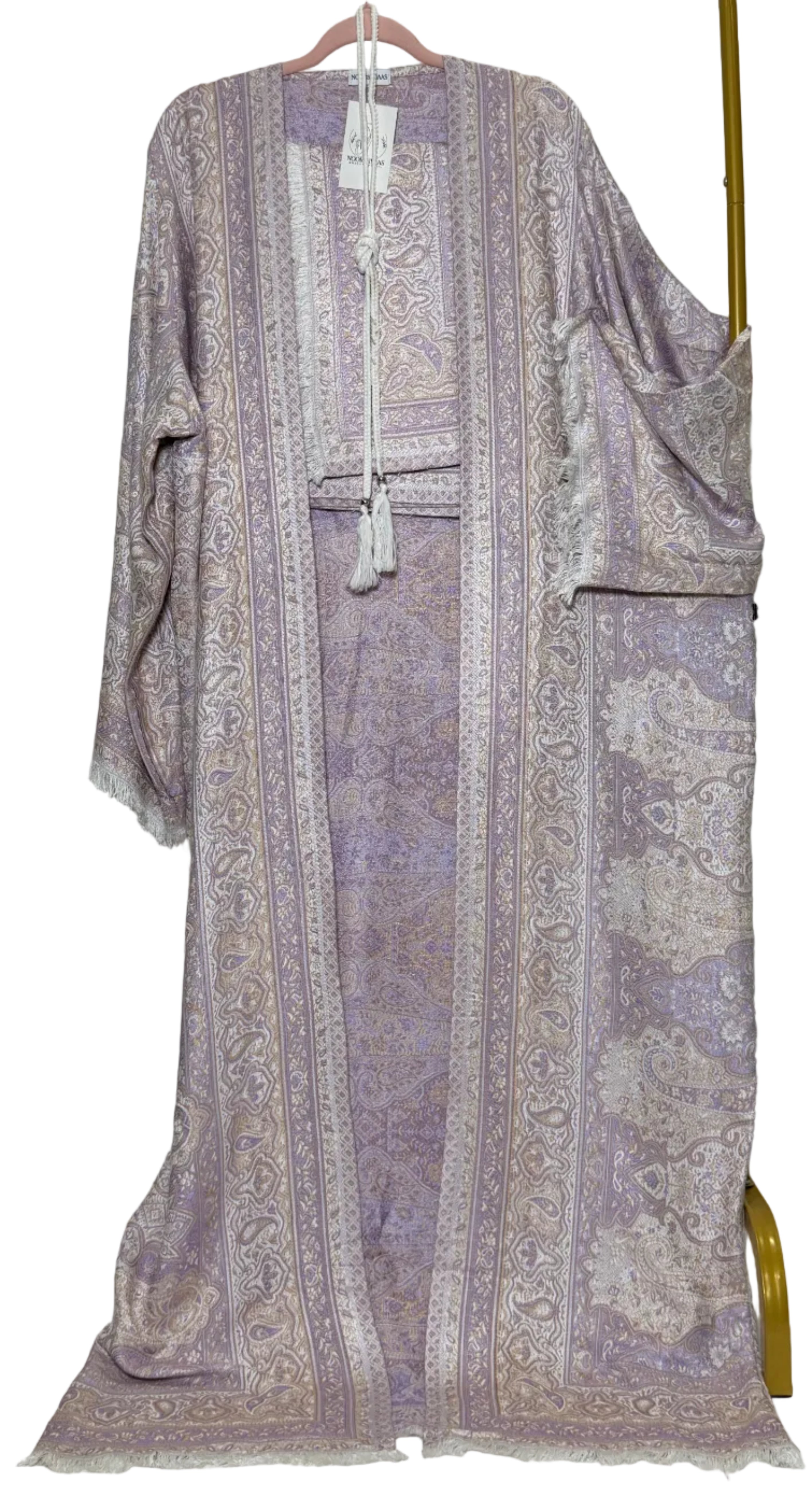 Lilac Luxe- Pashmina Abaya