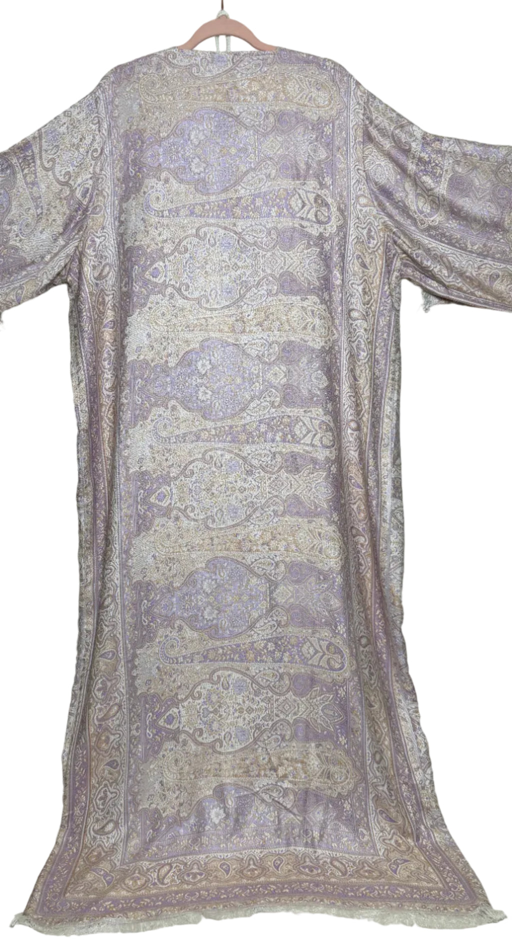 Lilac Luxe- Pashmina Abaya