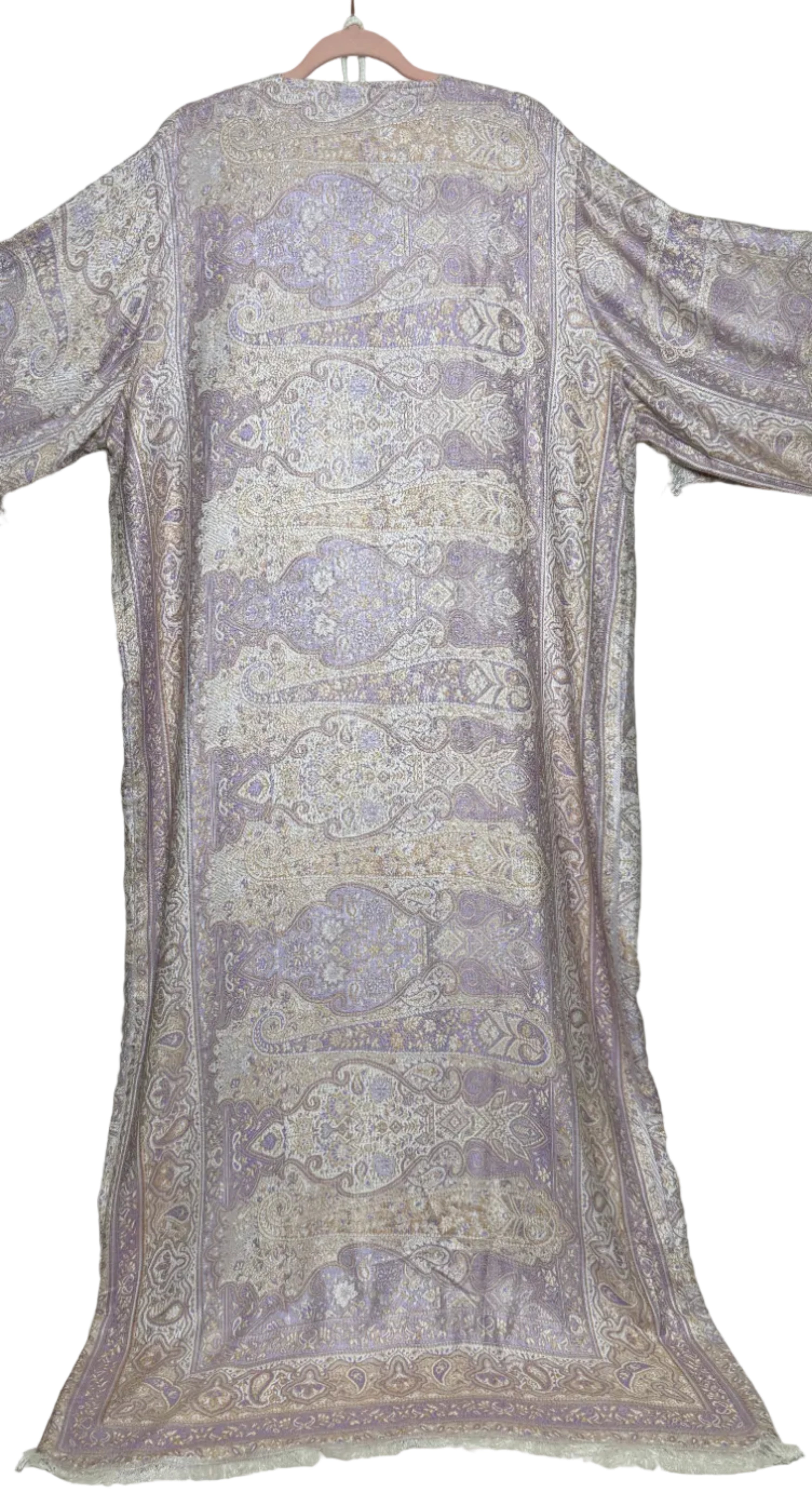 Lilac Luxe- Pashmina Abaya