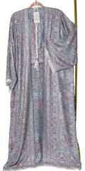 Pastel Bloom- Pashmina Abaya