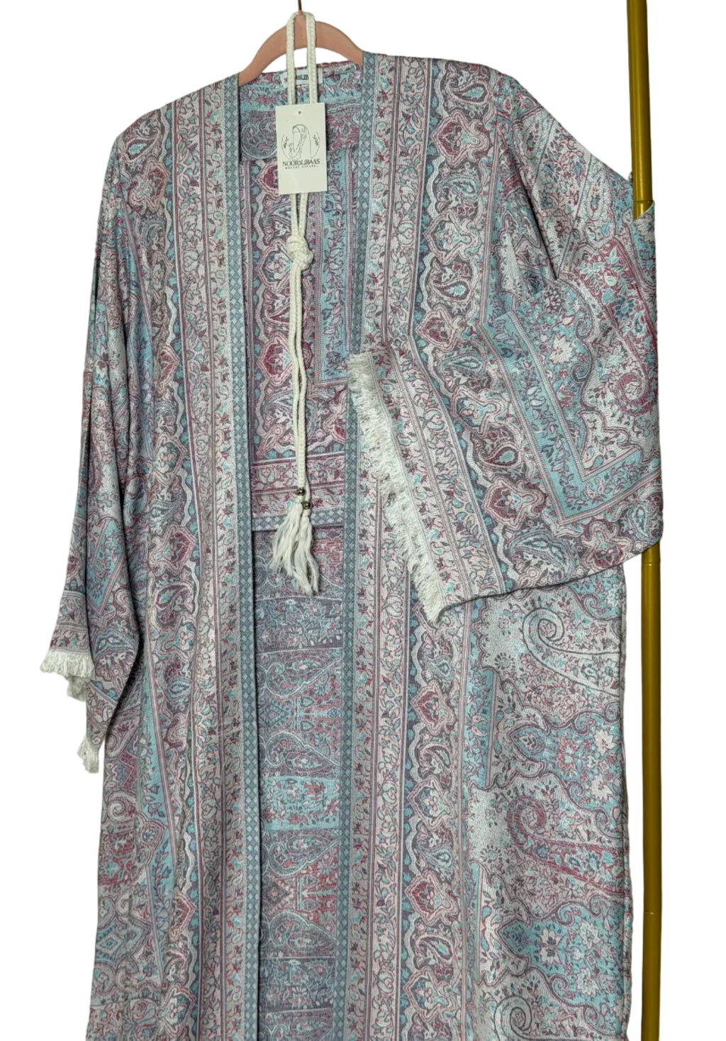 Pastel Bloom- Pashmina Abaya