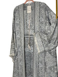 Silver Mist- Pashmina Abaya