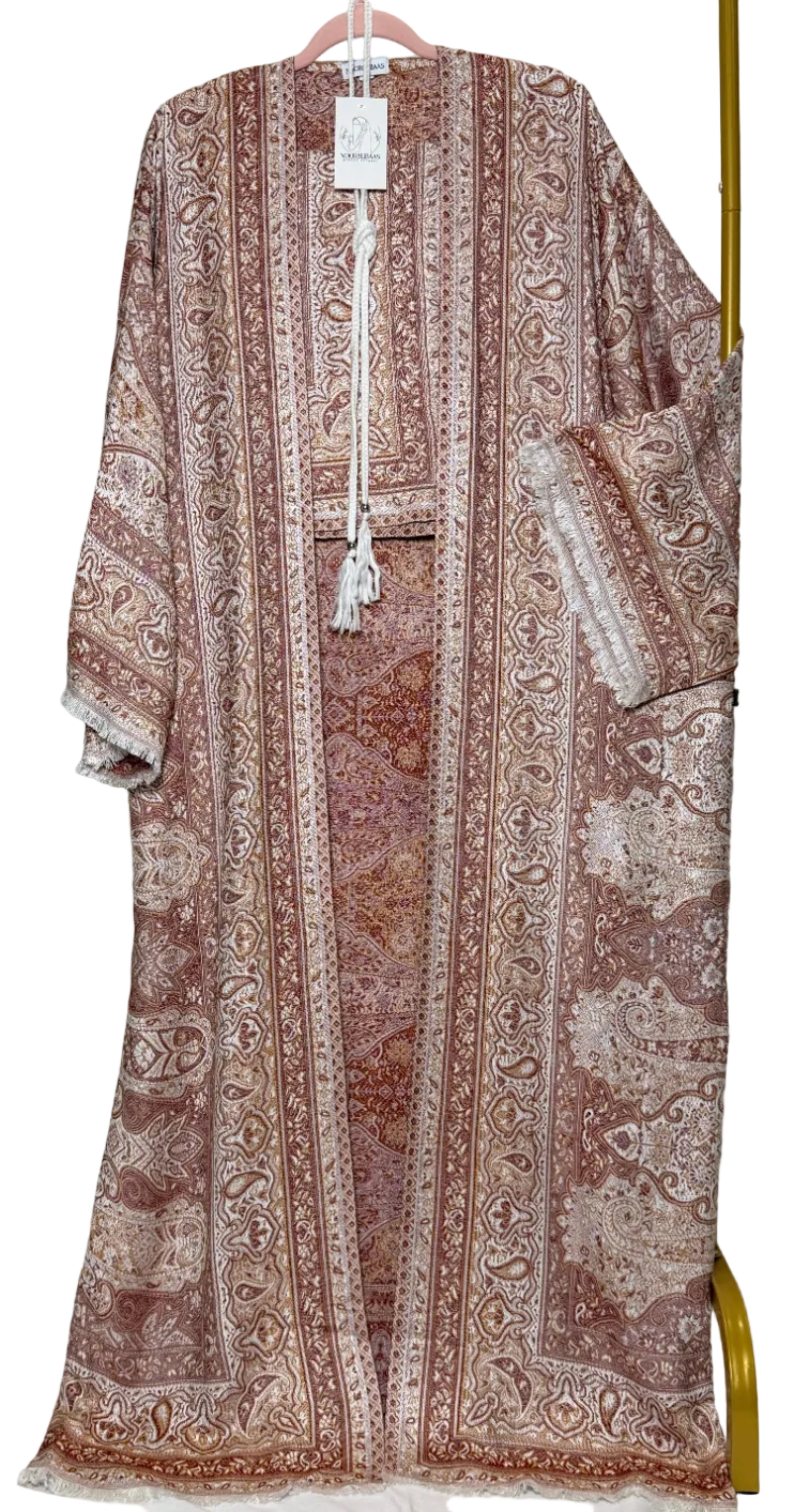 Soft Cinnamon- Pashmina Abaya