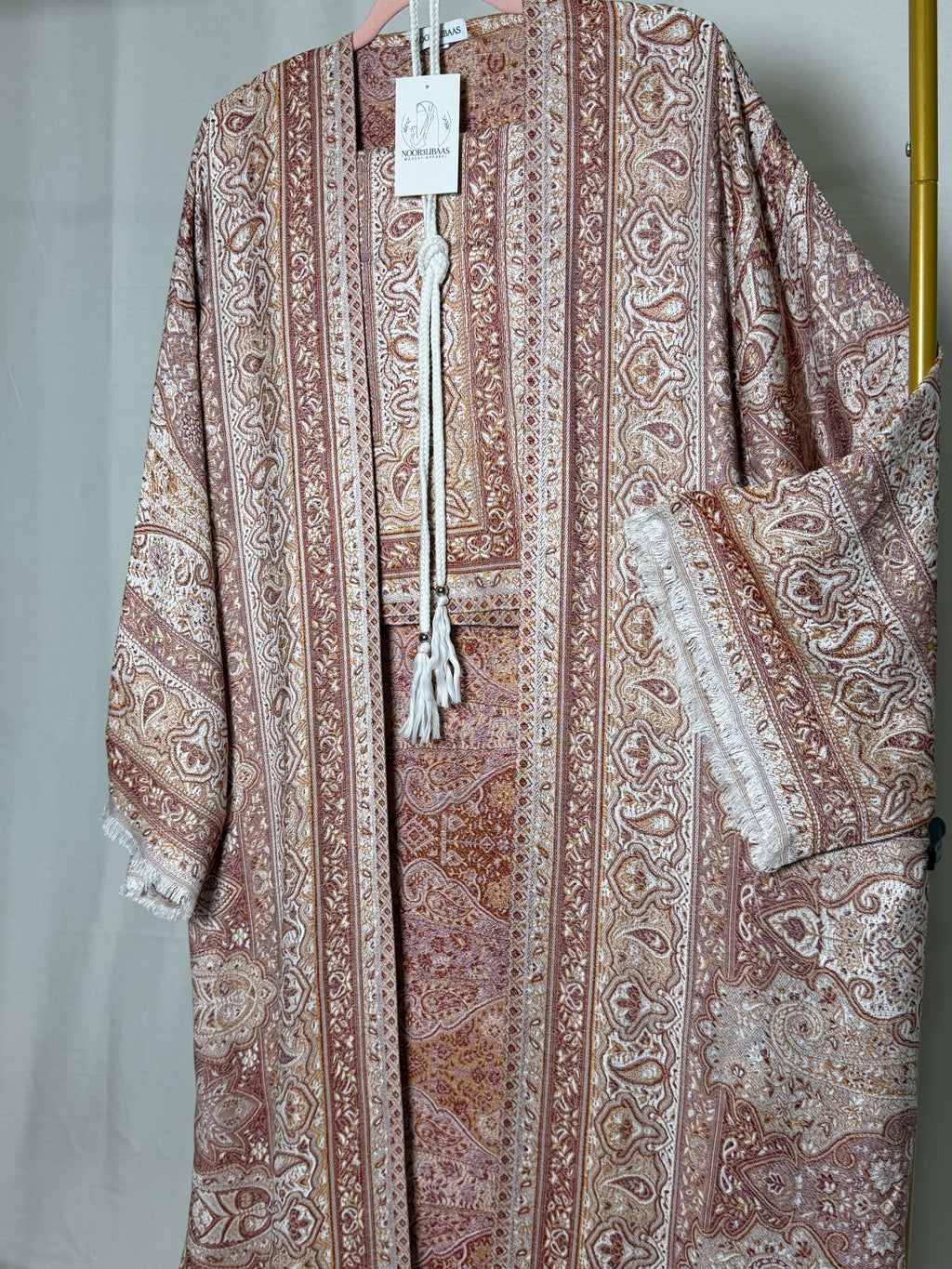 Soft Cinnamon- Pashmina Abaya