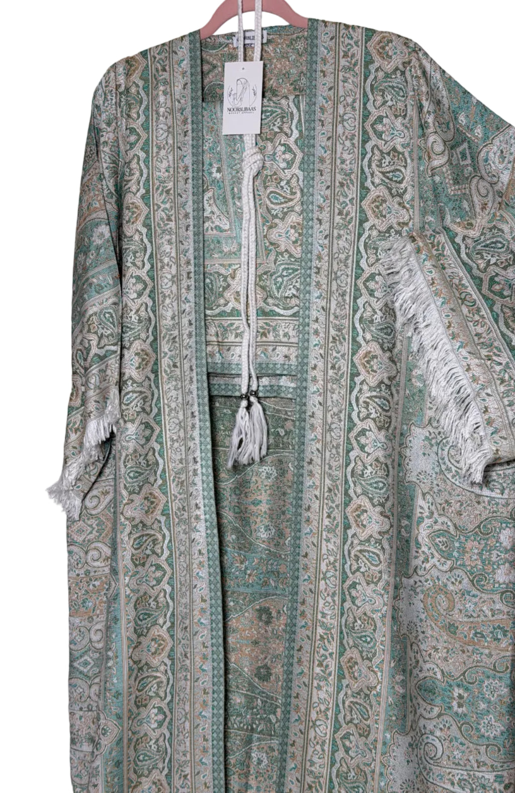 Soft Sage- Pashmina Abaya