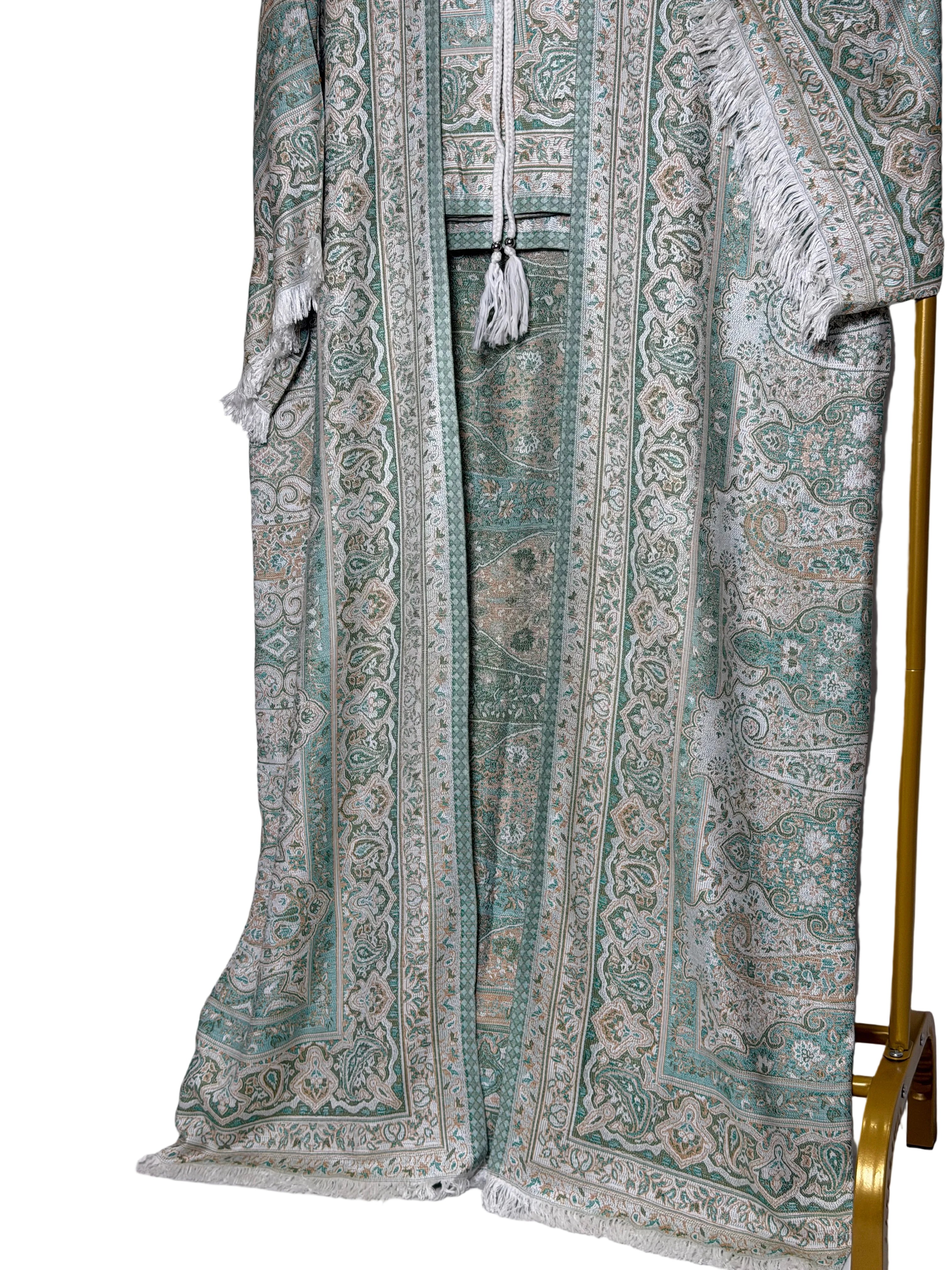 Soft Sage- Pashmina Abaya