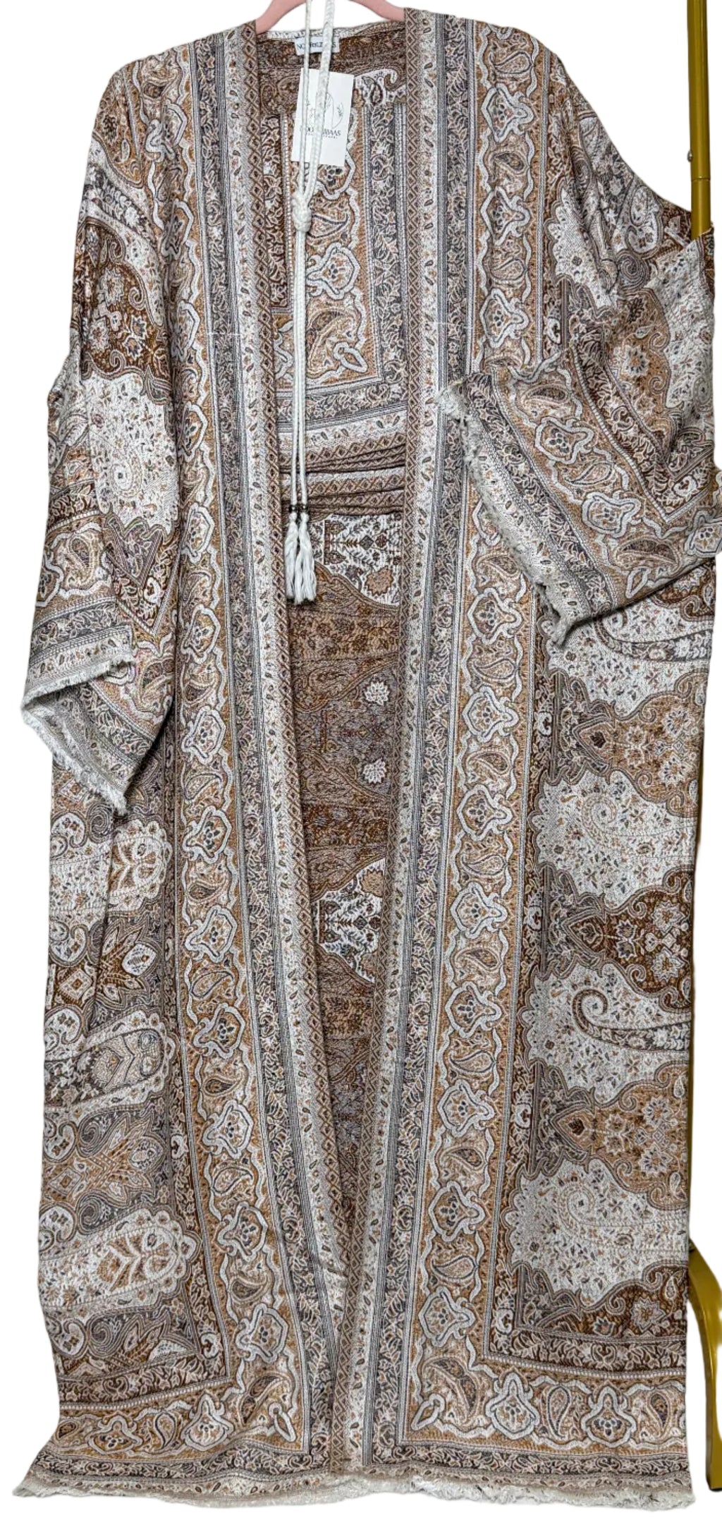 Warm Mocha- Pashmina Abaya