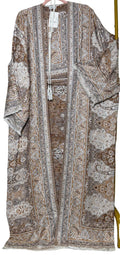 Warm Mocha- Pashmina Abaya